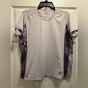 Under Armour Women’s Lavender & Purple Athletic Shirt/ rash guard size XL NWOT